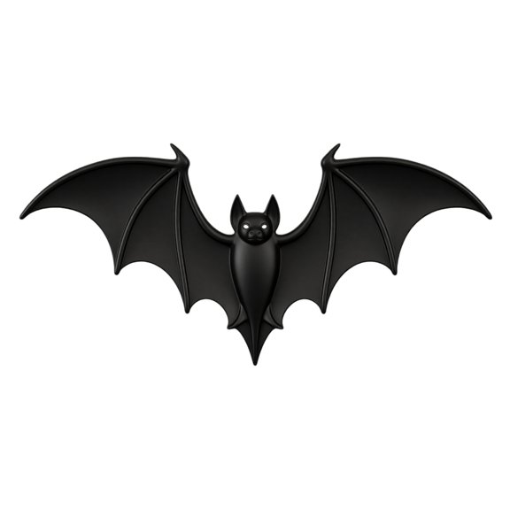 20 Inch Halloween Bat Wall Decor Spooky Halloween Decal for Indoor Outdoor Home Party 1 Pack