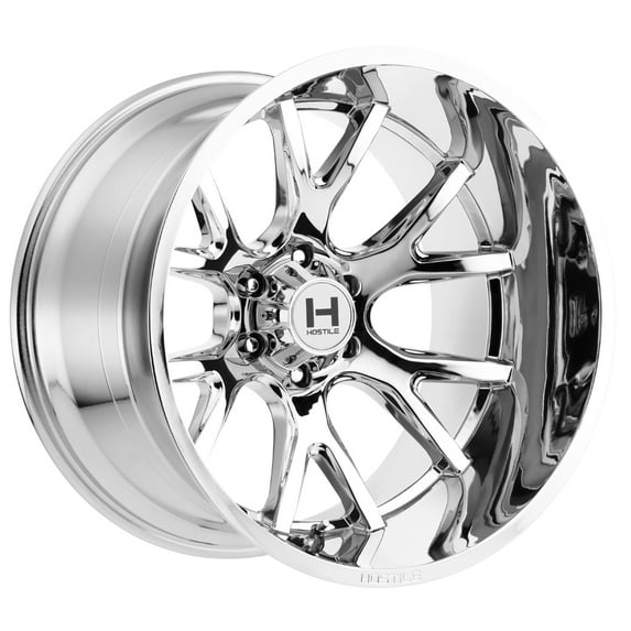 20" Inch Hostile H113 Rage 20x12 5x150 -44mm Chrome Wheel Rim