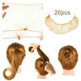 thumbnail image 1 of 20-Inch Individually Packed Elastic Edge Mesh Hair for Secure Bun Styling and Use, 1 of 6