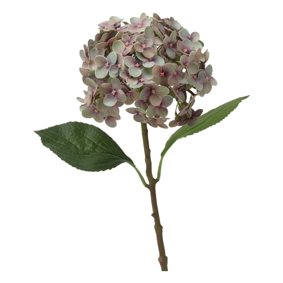 20 Inch Large Artificial Hydrangea Flowers, Real Touch Silk Hydrangea Fake Flowers for Wedding Bouquet Home Party Centerpieces Store Decor