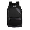 thumbnail image 1 of 20 Inch Large Capacity Linen Schoolbag, USB Charging Laptop Backpack, 16 Inch Computer Bag, Student Hiking Travel Shoulder Bag, Padded Strap Breathable Multi Pocket Durable Casual Bag, 1 of 9