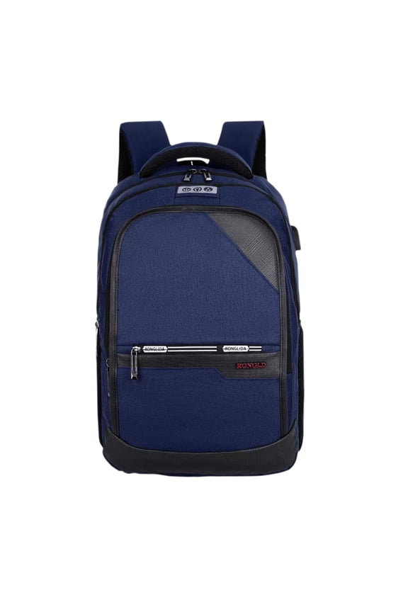 20 Inch Large Capacity Linen Schoolbag, USB Charging Laptop Backpack, 16 Inch Computer Bag, Student Hiking Travel Shoulder Bag, Padded Strap Breathable Multi Pocket Durable Casual Bag