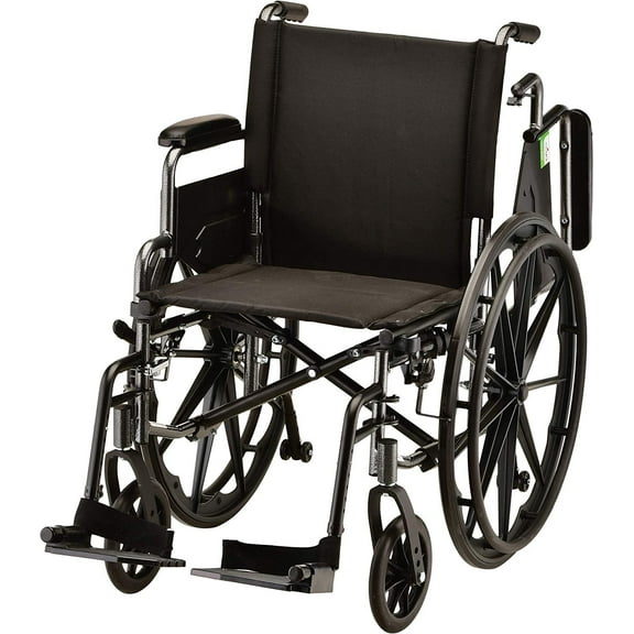 20 Inch Lightweight Wheelchair Desk Arms & Footrests - 1 Each / Each - 7200L