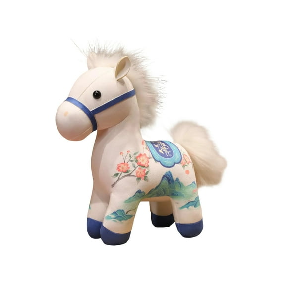 20 Inch Plush Horse Doll, Soft Fabric With Portable Design - For Boys And Girls, Kids Backpack, Handbag, Car, Home, Dining Table, Birthday Party Decorations