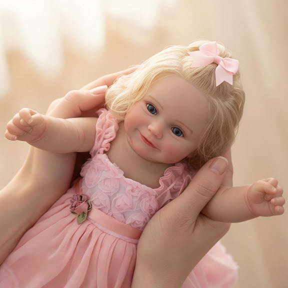 20-Inch Reborn Baby Girl Doll with Realistic Details Cute & Lifelike Gift for Girls Ages 3+