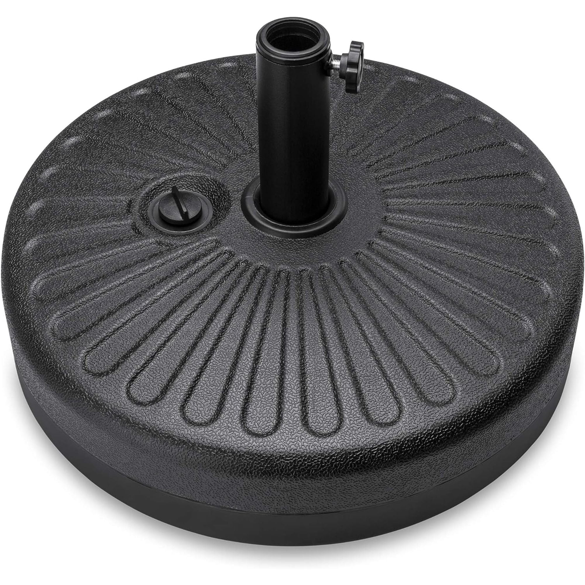 20 Inch Round 46 LBS Water Filled Umbrella Base - Walmart.com