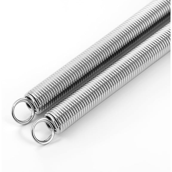 20 Inch Screen Door Spring, 2 count Long Extension Spring Screen Door Closer Springs Self Closing Garage Door Springs Replacement Hardware for Light Storm and Screen Doors