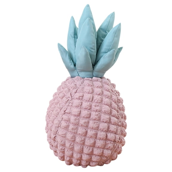 20-Inch Simulated Pineapple Pillow - Textured Fruit-Shaped Home Decor Accent with Soft Filling