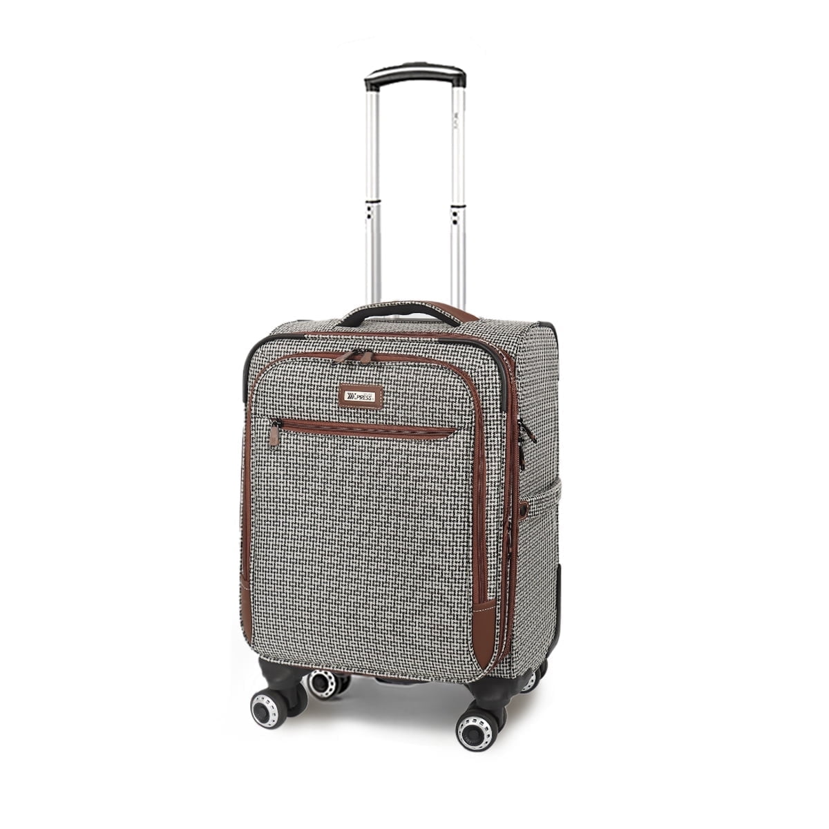 20" Softside Carry On Luggage Airline Approved Lightweight Expandable Soft Shell Suitcase with Spinner Wheels, XJ2511#8