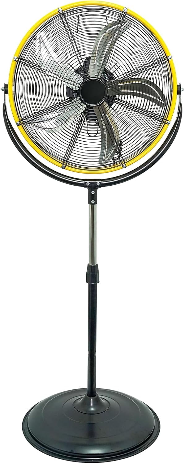 20 Inch Tilting Pedestal Fan 4300 CFM High Velocity 3 Speed Standing 20-inch-tilting-pedestal-fan-4300-cfm-high-velocity-3-speed-standing