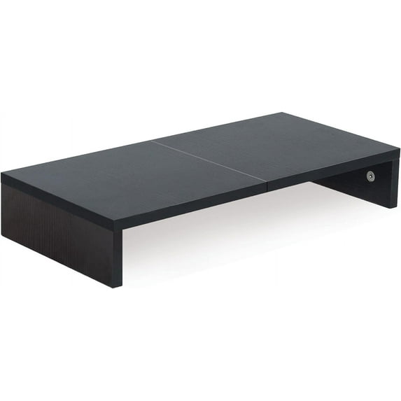 20 Inch Wood Monitor Stand Riser, Wooden Desktop Stand for PC/TV/Laptop ...