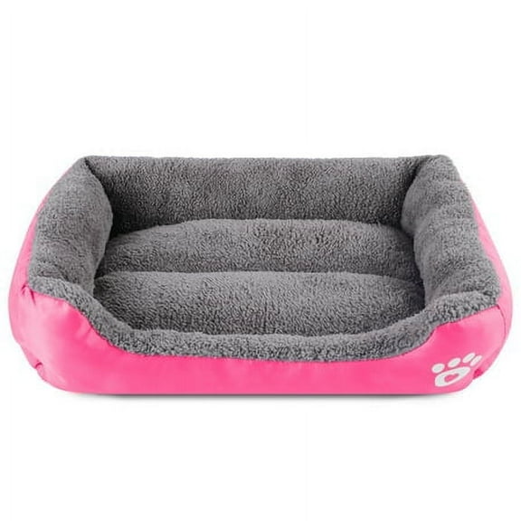 20 Inches to 43 Inches Washable Large Dog Bed Firm Breathable Soft Big Dog Bed for Jumbo Large Medium Small Puppy Dogs Cats Cozy Sleeping Pet Bed, Waterproof Non-Slip Bottom