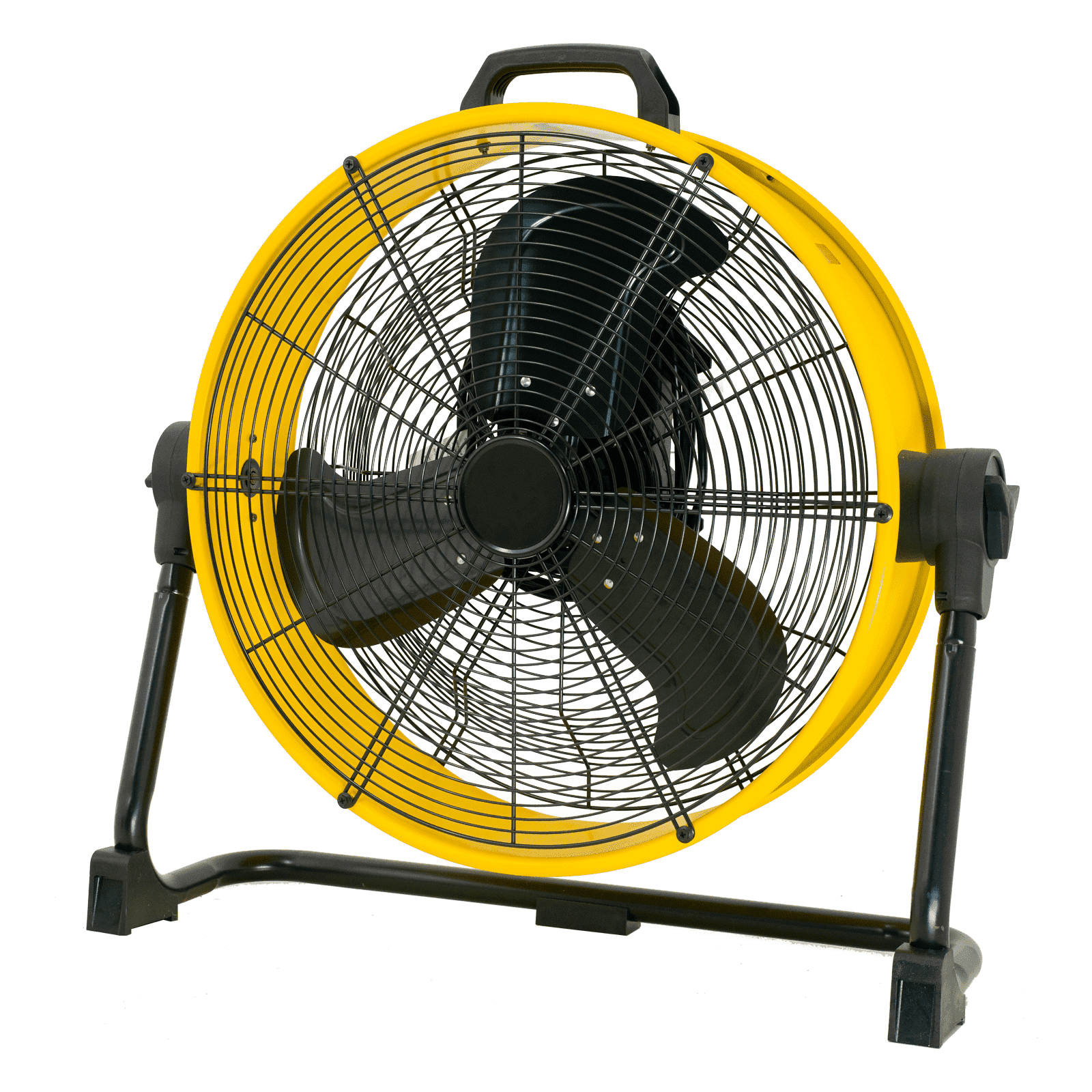 20 Inches 6000 CFM Heavy Duty High Velocity Barrel Floor Drum Fan with DC Brushless Motor, Stepless Speed Adjustment for Workshop, Garage, Commercial or Industrial, UL Safety Listed
