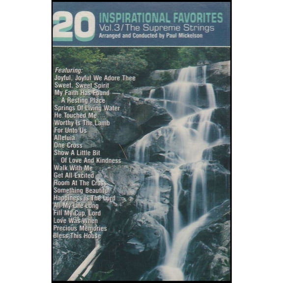 20 Inspirational Favorites, Vol. 3 The Supreme Strings (Music Cassette)