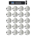 thumbnail image 1 of (20) JBL 3" Ceiling Speakers and 6-Zone Bluetooth Amplifier For Restaurant/Bar/Cafe, 1 of 11