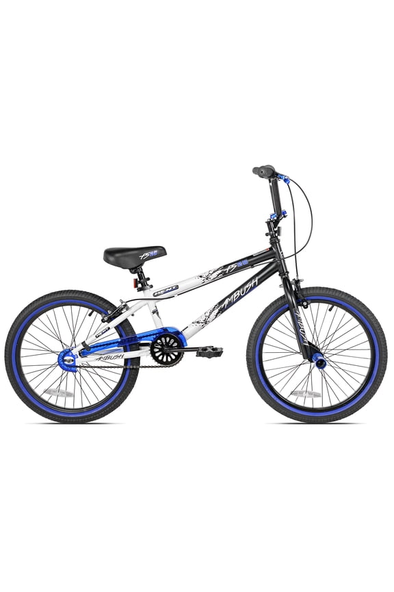 Ambush Boys' 20" BMX Kid Bike, Blue