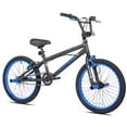 thumbnail image 1 of 20" Kent Bicycle Chaos Boy's Child Bicycle, Matte Black and Blue, 1 of 11