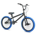 thumbnail image 1 of 20" Kent Dread BMX Bike, Fits Rider 4'2"-5', Blue/Black, Child, Unisex, 1 of 8