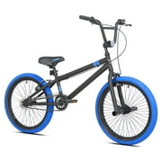 20" Kent Dread BMX Bike, Fits Rider 4'2"-5', Blue/Black, Child, Unisex