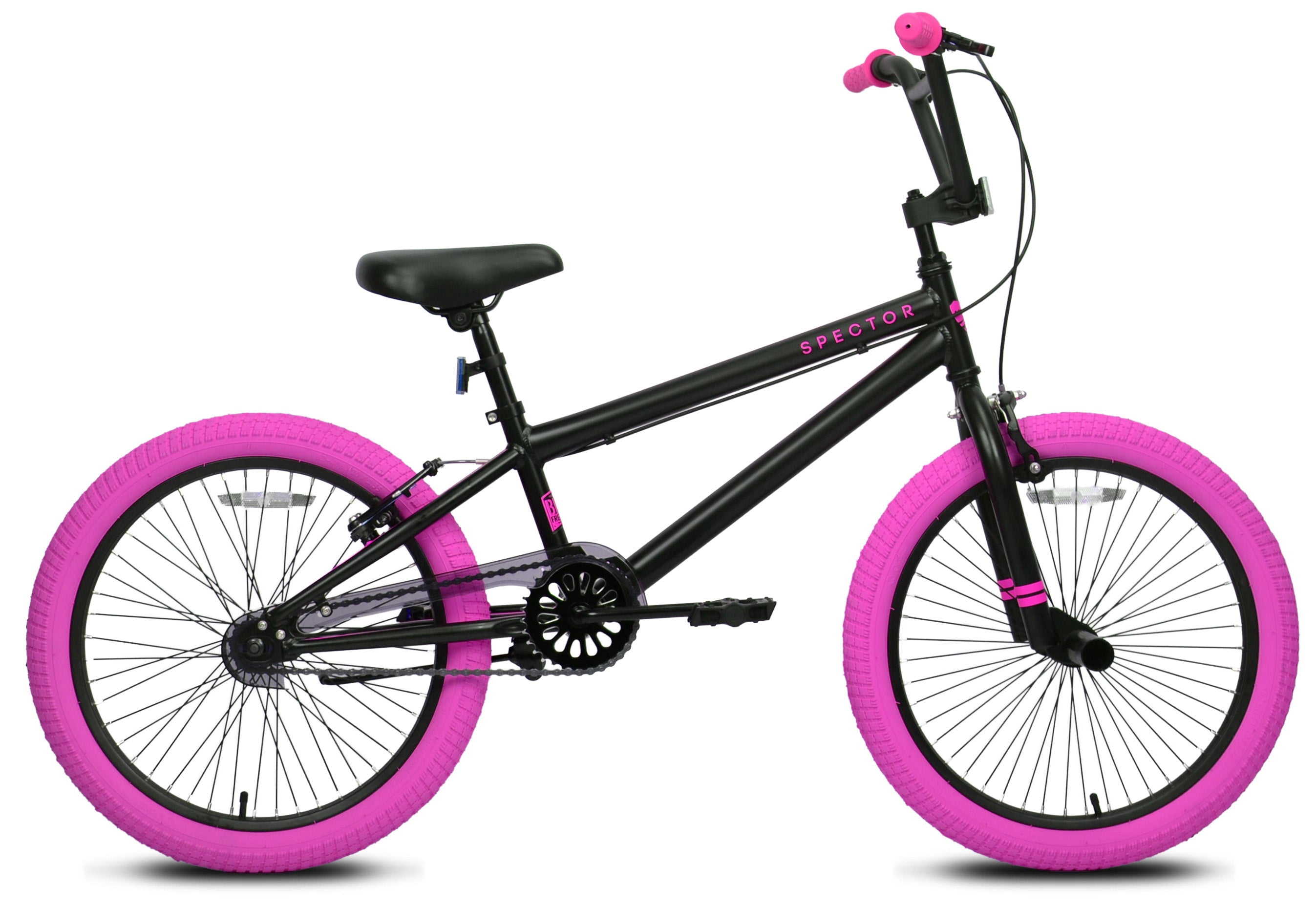 20" Kent Spector Bicycle, Fits Rider 4'2" - 5', Black/Pink, Child/Tween/Teen, Unisex