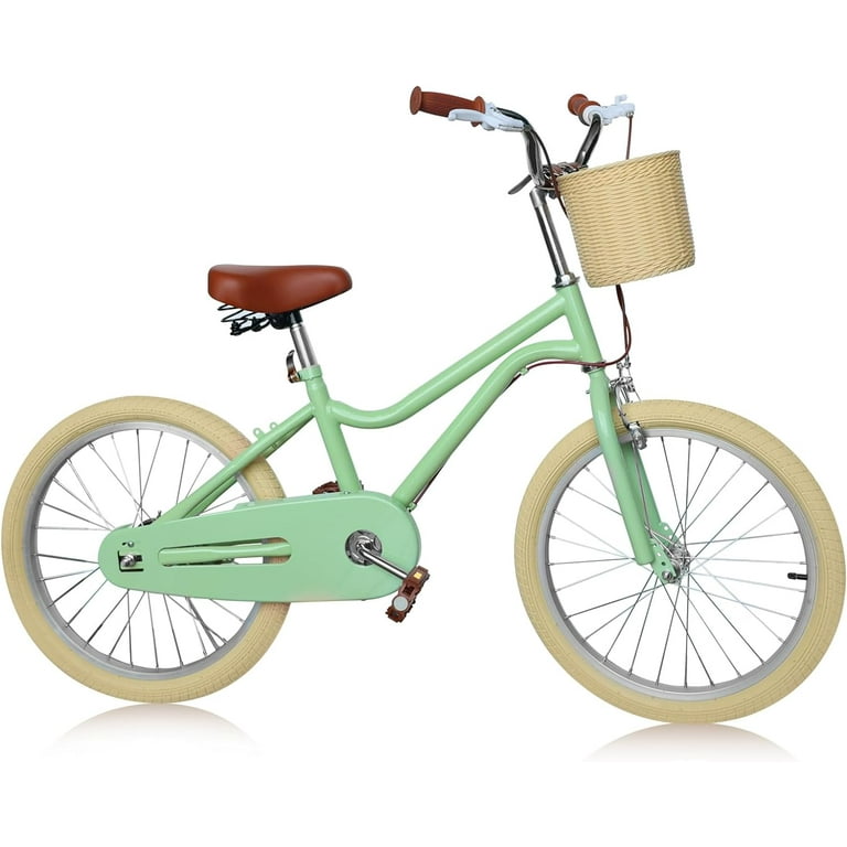 Girls green bike on sale