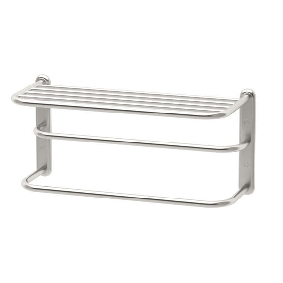 Gatco 21.63" Hotel Spa Towel Rack, Satin Nickel