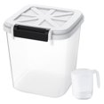 20 LB Rice Storage Container with Measuring Cup, BPA , For Rice Grain