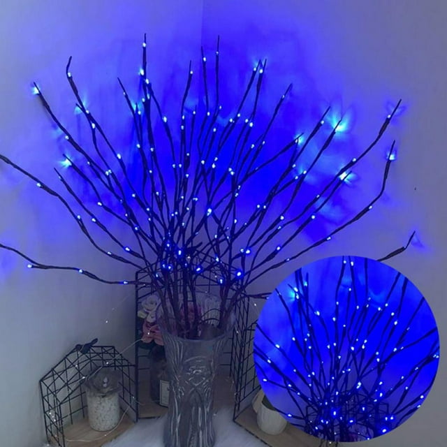 20 LED Branch Twig Light Tree Light Flexible Branch Decoration Light for Indoor Home Shop Windows Vase Table Living Room