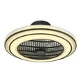 thumbnail image 1 of 20" LED Ceiling Fan Light, Round Pendant Fan with Light, Modern Style Ceiling Fan, Remote & App Control, 1 of 8