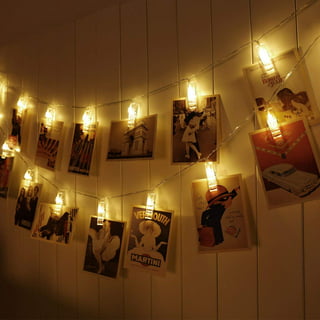 Photo Clip String Lights LED Fairy Lights Picture Clips USB Powered String  Light with Clips for Bedroom Christmas Party Decor - AliExpress