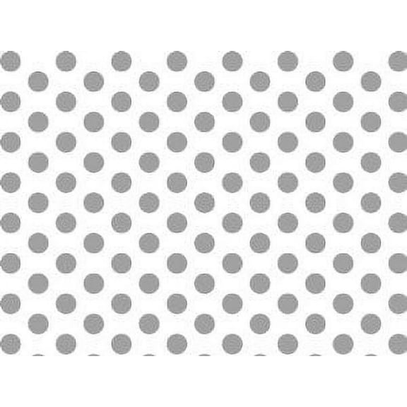 20 Large SILVER METALLIC DOTS Gift Wrap Pom Pom Tissue Paper
