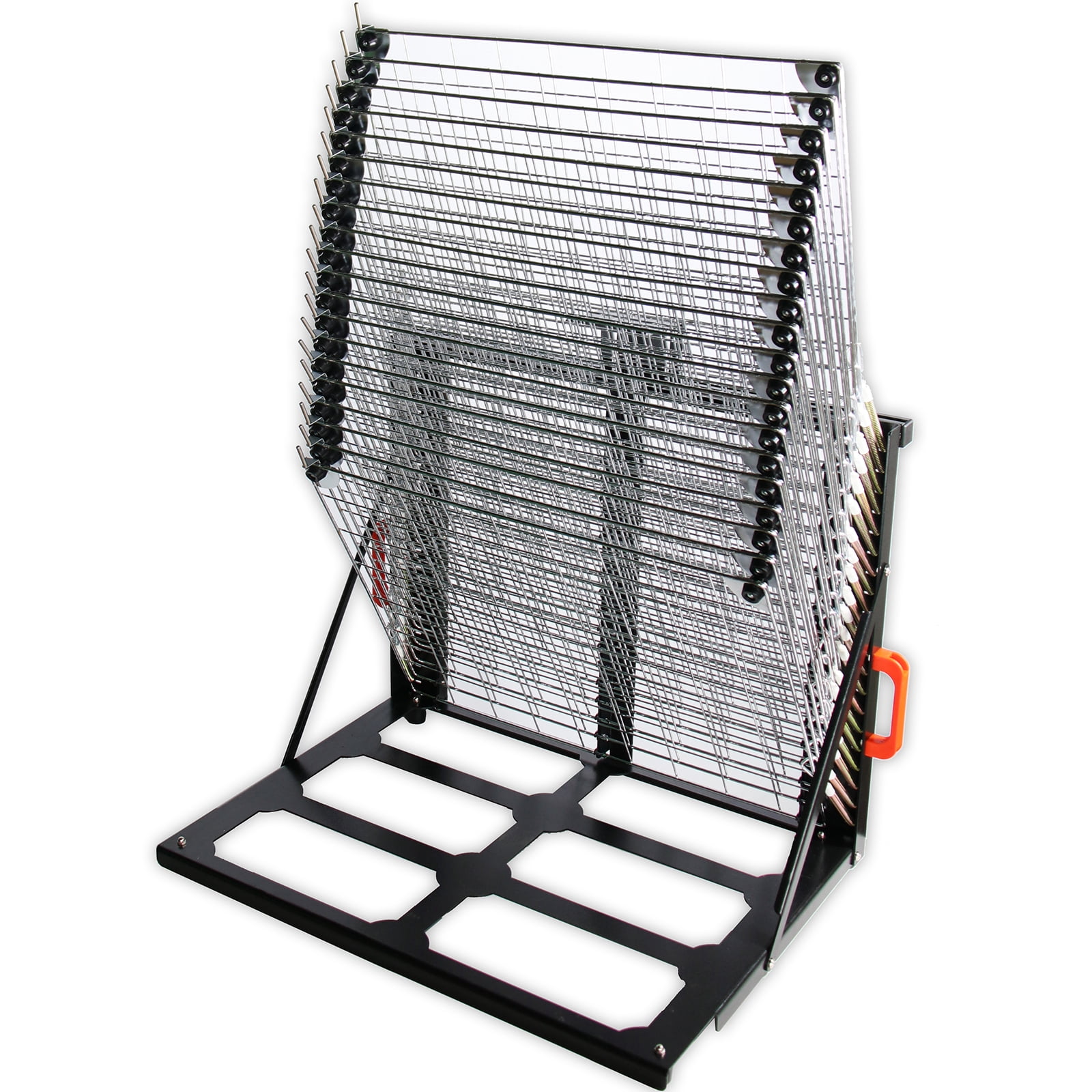 Tablet Drying Rack 20-Layer Desktop Screen Printing Drying Rack Push Type Drying Tray Rack ...