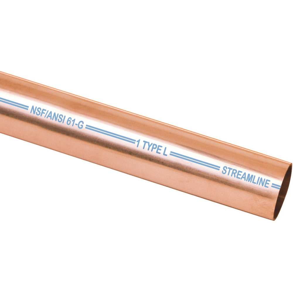 20' Length Type L Copper Pipe