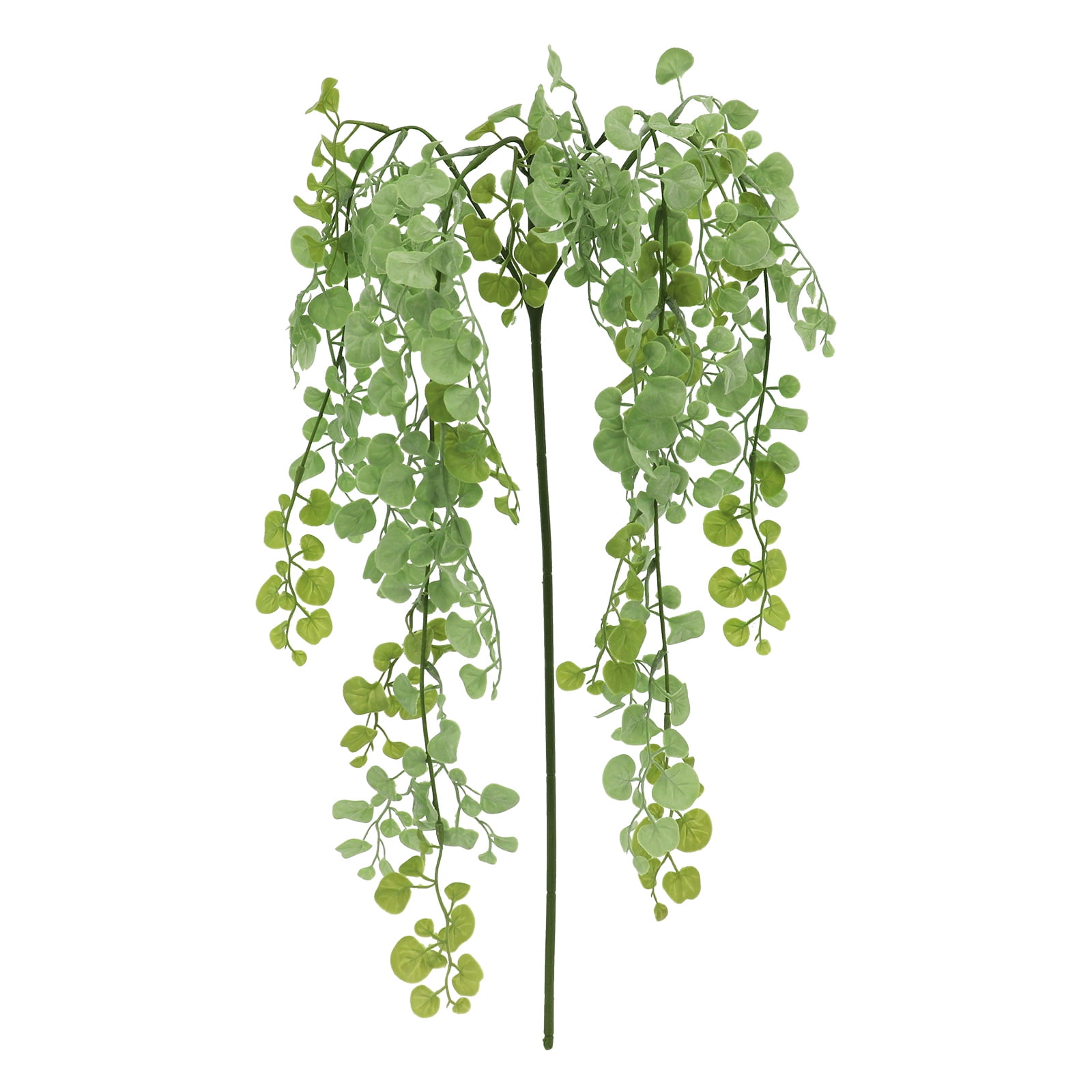 20" Light Green Cascading Artificial Foliage Stem with LED Lights