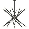 thumbnail image 1 of 20 Light Scandinavian Gray Chandelier with Steel base material, 1 of 9