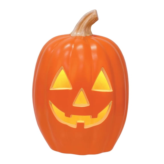 20" Light Up Pumpkin Decoration