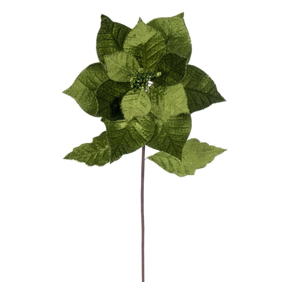 20" Lime Classic Velvet 12" Flower 4/Bag