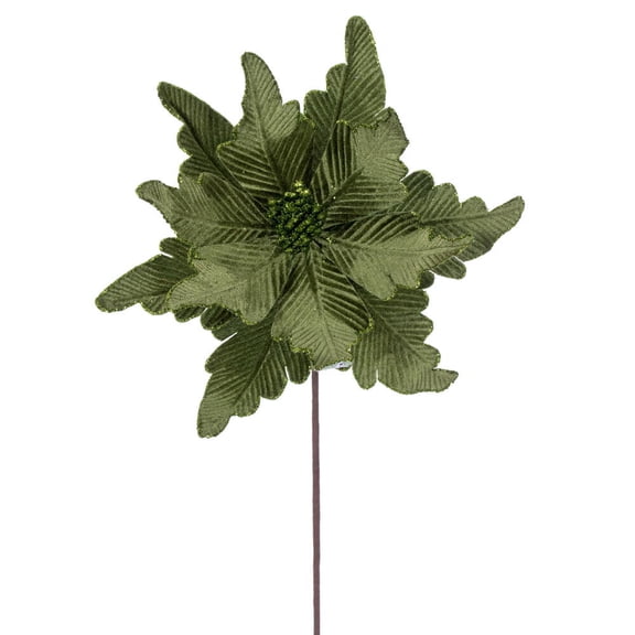 20" Lime Deluxe Velvet 13" Flower 3/Bag