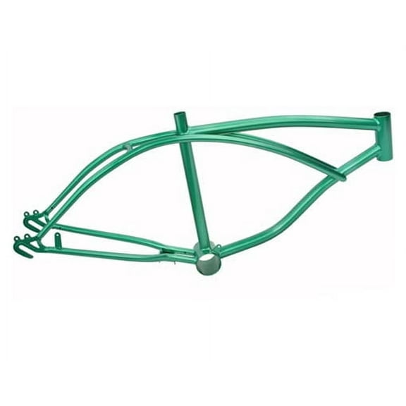 20" Lowrider Frame Metallic/Green. Bike frame, bicycle frame, lowrider bike frame, lowrider bicycle frame