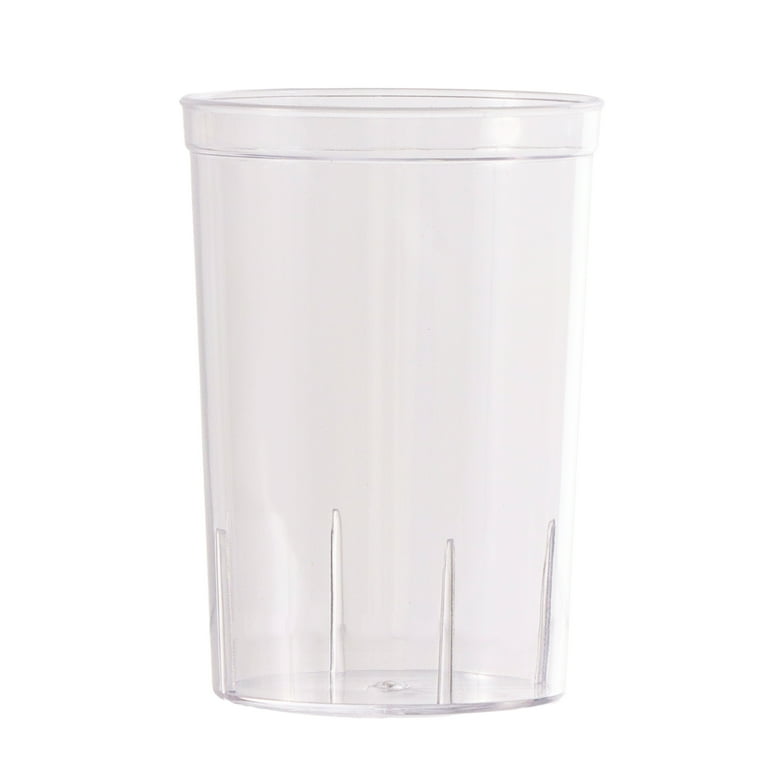 20 Count, 1.7 FL OZ, 2.1 x 1.5 IN Clear Disposable Plastic Mini
