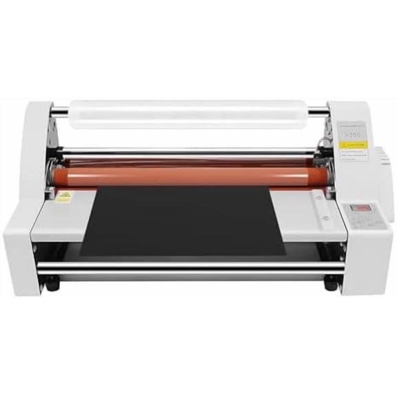 20" Manual Cold Roll Laminator, Commercial Laminator Machine Max 13.5 in Film 0.2In Thickness for Personal, Office$$Office