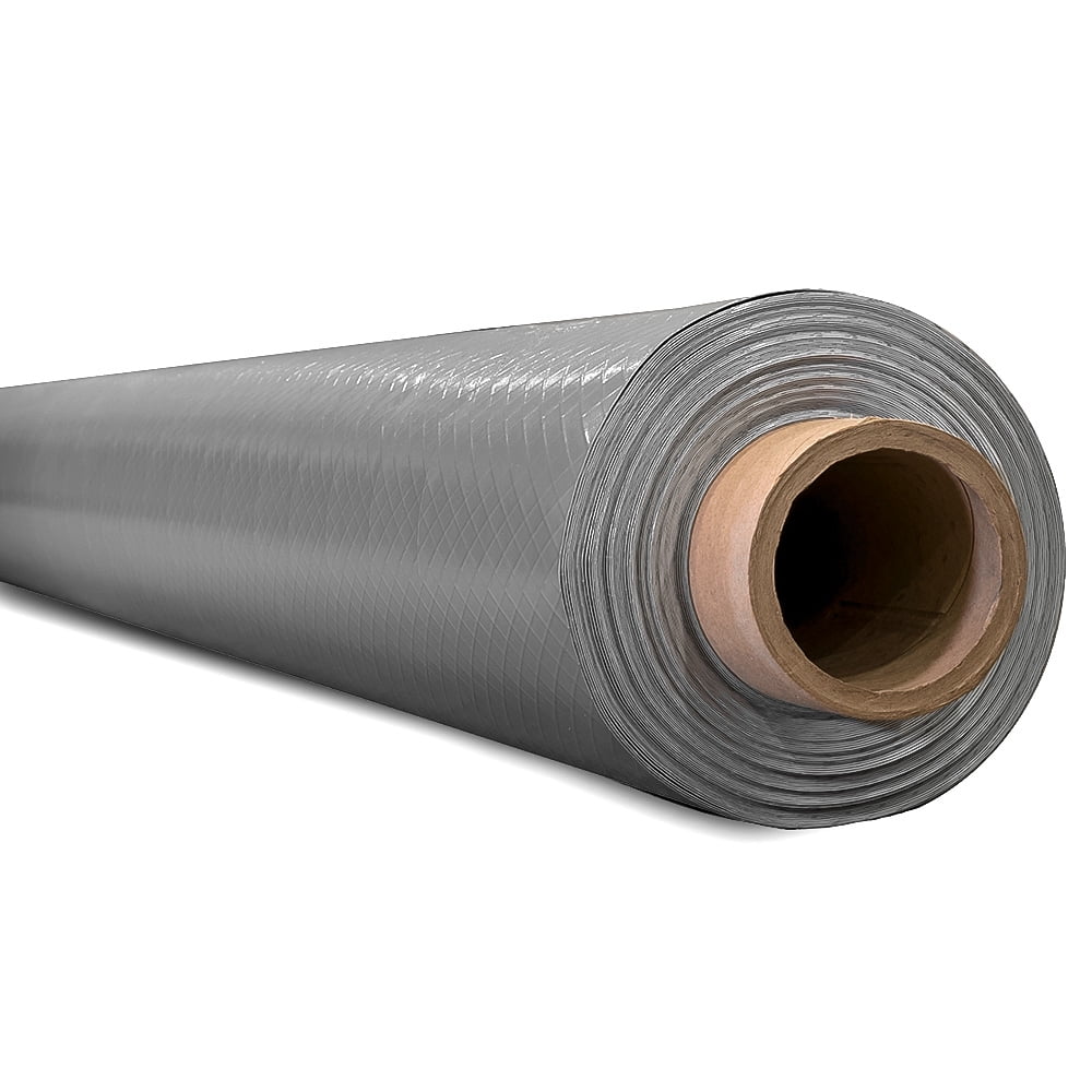 20 Mil Crawl Space Vapor Barrier SilverBack®, String Reinforced, 13'4 ...