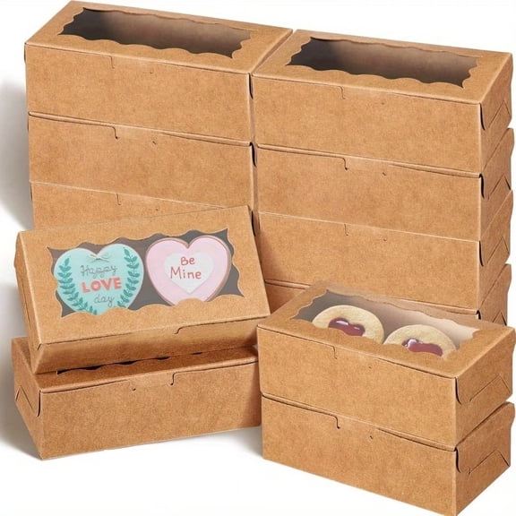 20 Mini Gift Boxes with Window - 4.13 x 2.17 x 1.38 Inches - Perfect for Weddings, Birthdays, and Special Occasions