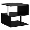thumbnail image 1 of 20" Modern Side Table with Three-Tier Design | Great for Storage and Display, Water-Resistant Surface, 1 of 5