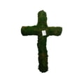 thumbnail image 1 of 20" Moss Cross - Perfect for Easter  Spring Decor!-KC1024, 1 of 1