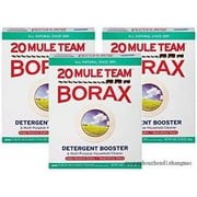 20 Mule Team All Natural Borax Detergent Booster & Multi-Purpose Household Cleaner, 65 Ounce3 Pack