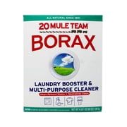 20 Mule Team Borax Detergent Booster & Multi-Purpose Household Cleaner 65 oz. Box - 1 Pack