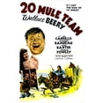 thumbnail image 1 of 20 Mule Team Us Poster Right Top: Wallace Beery Anne Baxter Marjorie Rambeau (With Broom) 1940 Movie Poster Masterprint (24 x 36), 1 of 1