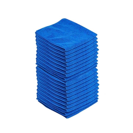 20* Multi-purpose Microfiber Cleaning Auto Car Detailing Soft Cloths Wash Towel Duster Square Towel Care Clean Car Towel Dropship