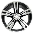 thumbnail image 1 of 20" NEW Single FRONT 20X8.5 Machined Black Wheel for BWM 6-Series 7-Series 2016-2020 OEM Design Replacement Rim, 1 of 5